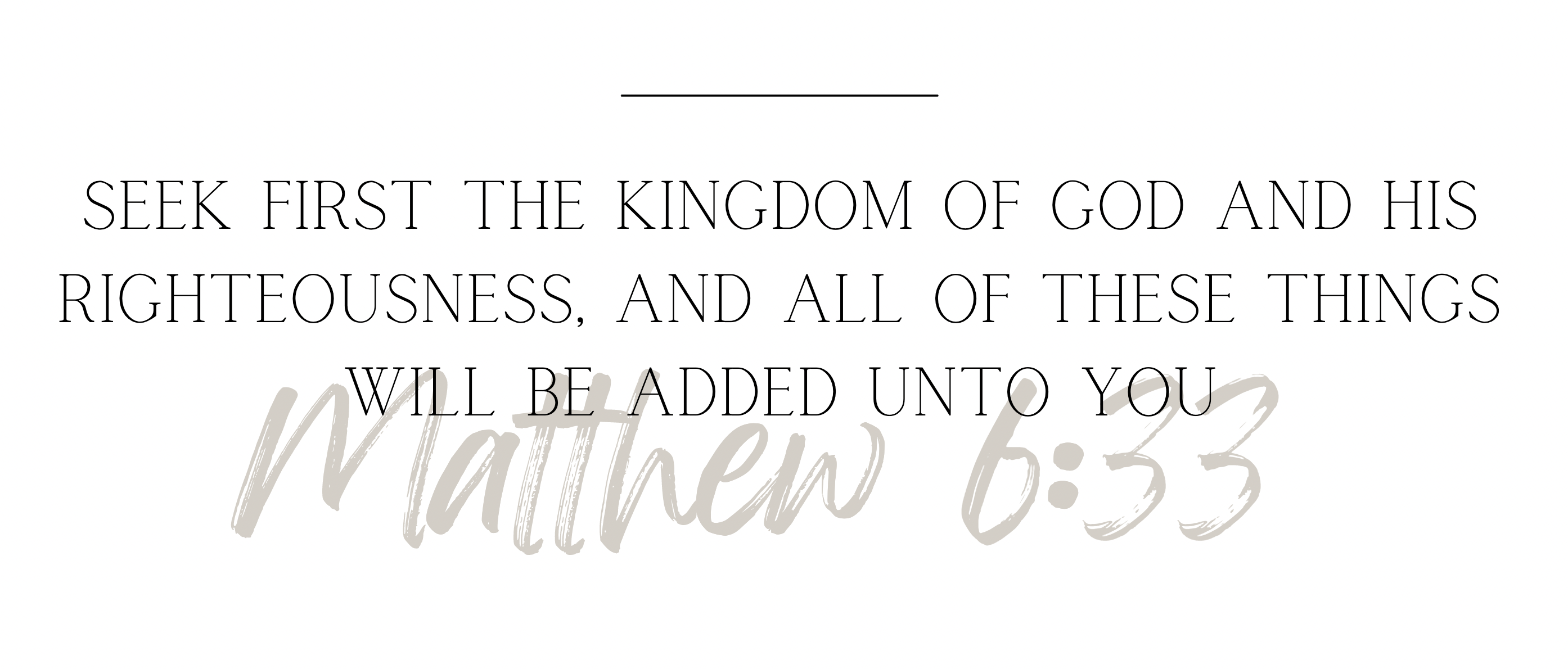 Mission Scripture